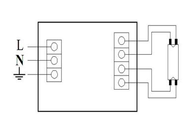 electronic ballast for uv lamp