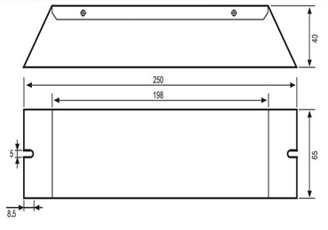 electronic ballast for uv lamp